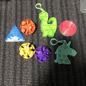 Vibrant Pop Fidget Toy Collection